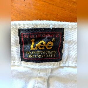 Lee White Denim Jeans